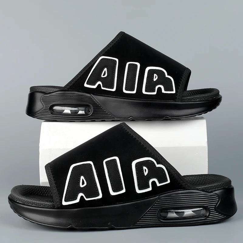 Slippers for Men Flip Flops Air Cushion Design Slide Man Summer New Soft Non-slip Men's Sports Chanclas Hombre Slippers Men
