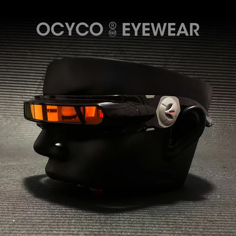 Cool Polarized TR90 X-men Rectangle Sunglasses Men Women Special Memory Materials Laser Cyclops