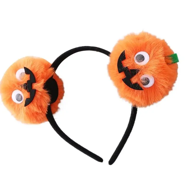 652f festivo halloween abóbora morcego bandana macio traje acessório headpieces para evento temático e cosplay