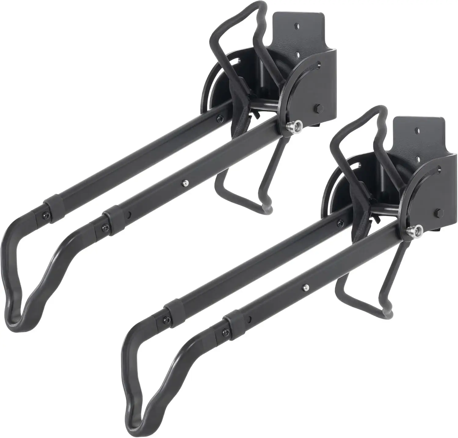 

Swivel Bike Wall Mount Rack - Vertical Adjustable Foldable Bicycle Parking Rack with Wheel Holder - for 20"-29" MTB 700C Road Bi