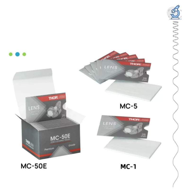 Premium Optical Lens Cleaning Paper Organic Fiber Lint‑Free No Residue for Lab Optical Element Wiping