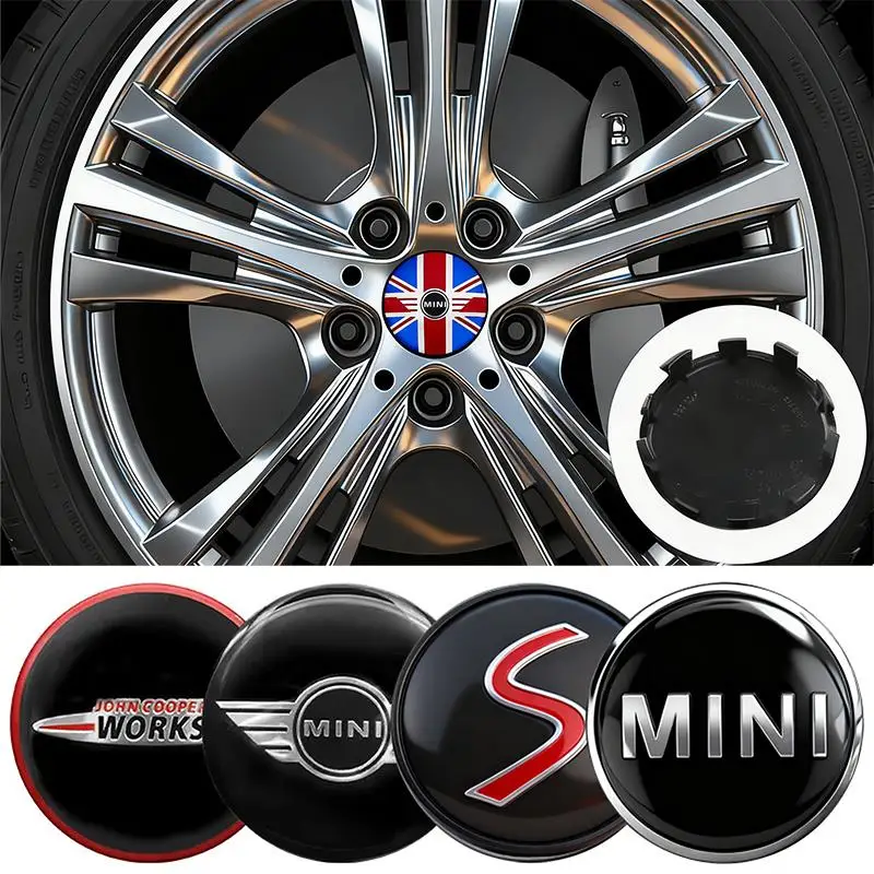 

Car Wheel Center Hub Cap Rim Cover Decor Accessories For MINI WORKS One Cooper JCW R60 R59 R58 R57 R56 R55 R53 R52 F54 F55 F56
