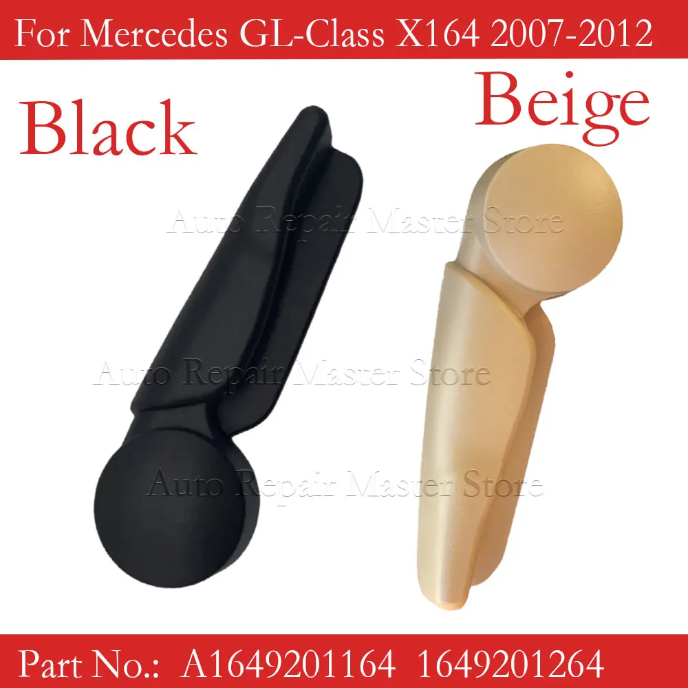 Beige Black Passenger Rear Right Left Seat Release Handle A1649201164 1649201264 For Mercedes Benz GL-Class X164 2007-2012
