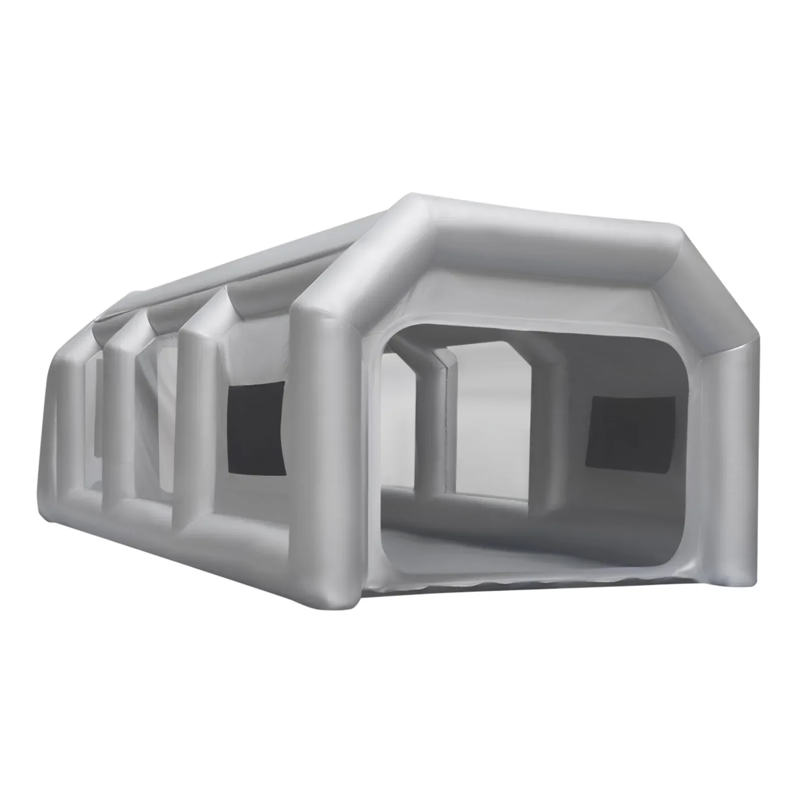 

Inflatable Spray Booth 4x2.5m Inflatable Spray Paint Tent w/ Carbon Fiber Filtration Car Paint Tent Air Filter System
