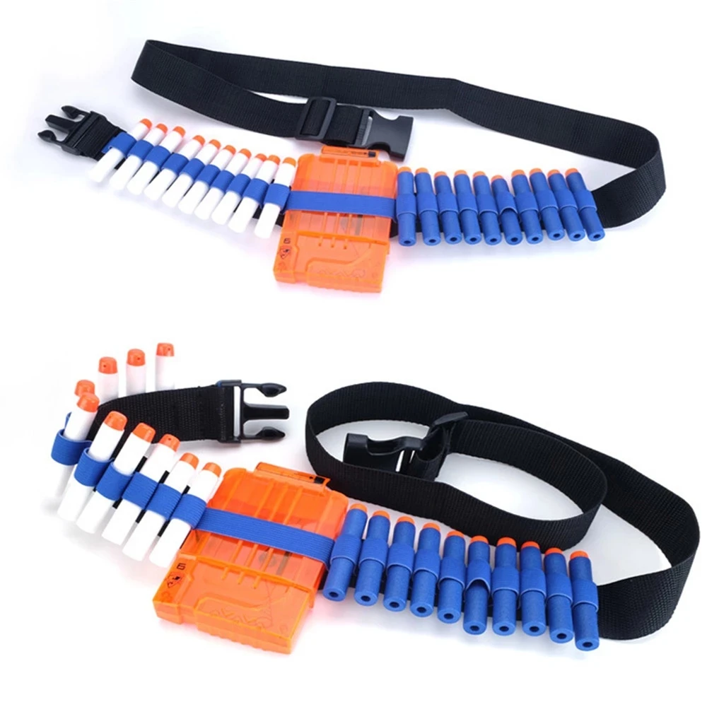 Ceinture de balles souples de qualité, sangle d'épaule, Clip de chargeur, stockage de munitions, pour Nerf n-strike Elite Series, accessoires pour pistolet jouet