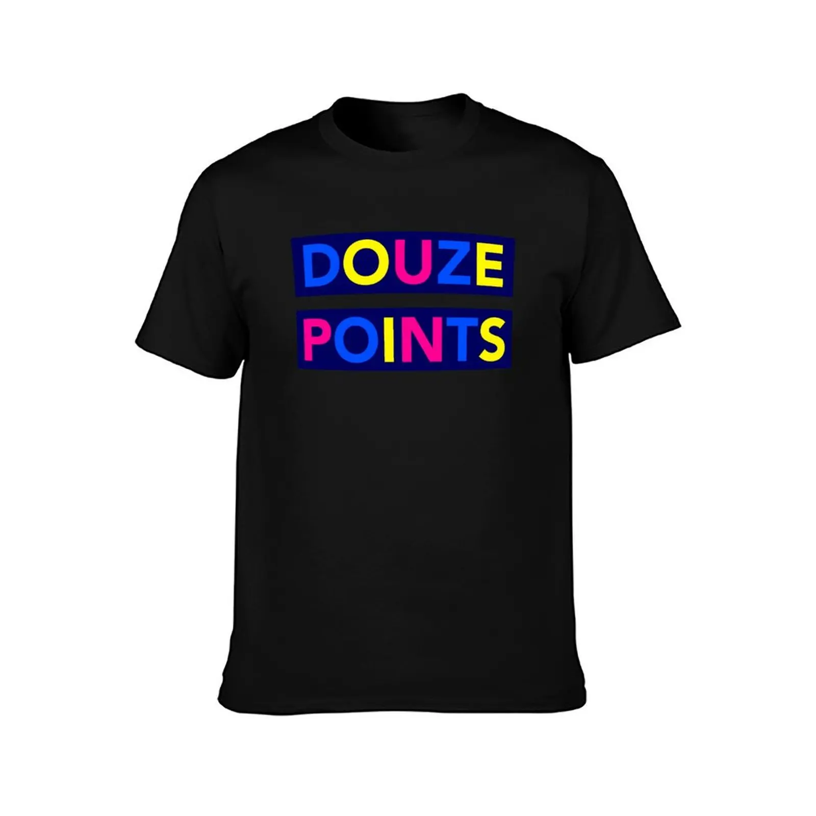 Douze Points II T-Shirt man t shirt vintage clothes quick-drying mens big and tall t shirts