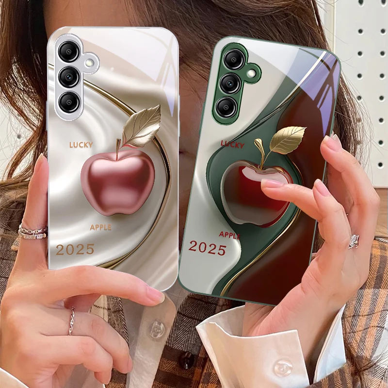 

Oil painting of applesr For Samsung Galaxy A14 4G 20 30 52 20S 21S 22 A32 33 34 42 50 51 53 54 70 71 72 73 5G Glass Phone Case