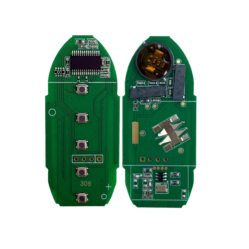 S180144308 KR5S180144014 433 МГц 4A чип 5-кнопочный дистанционный смарт-брелок для автомобиля для Nissan Murano Pathfinder 2014-2019 замок