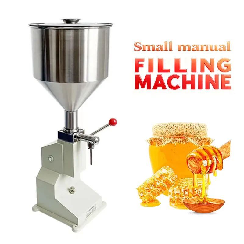A03 manual filling machine liquid paste quantitative stainless steel filling machine wine  cosmetics small packaging machine