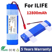 for iLife v3s pro V50 v5s pro V8s x750 ZACO V3, V40, V5s Pro, V5x Robot battery replacement 14.4V 12800mAh