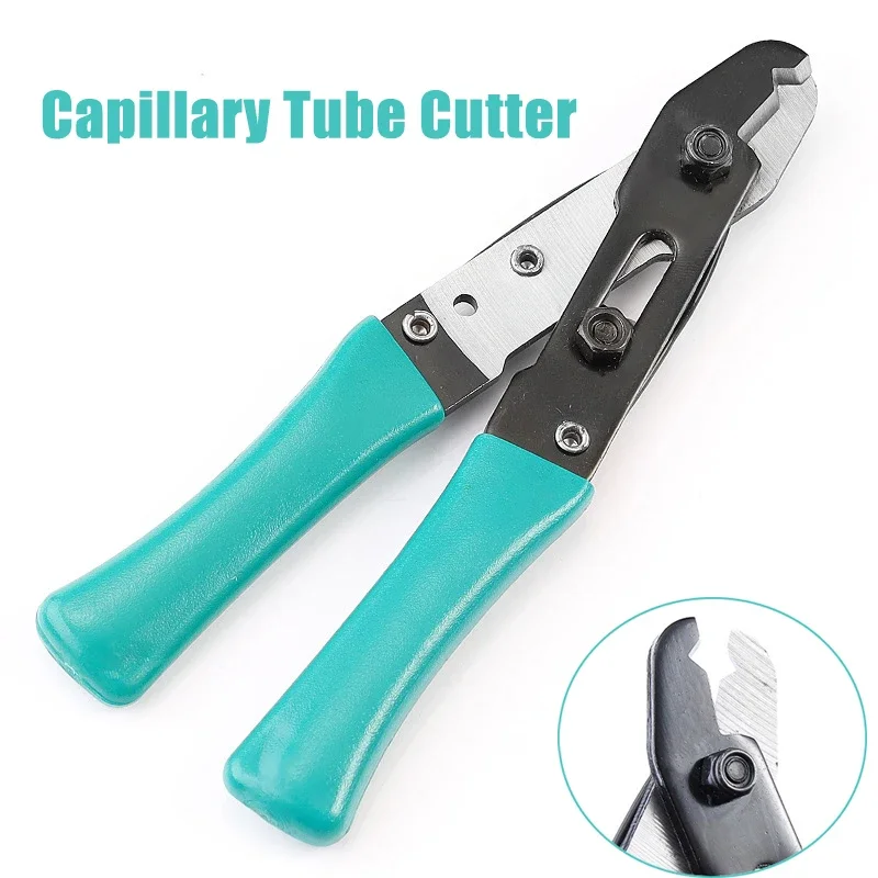 Capillary Forceps Tool for Cutting Capillary Tube Cutter Refrigeration Copper Tube Scissors Multifunctional Pliers Wire Stripper