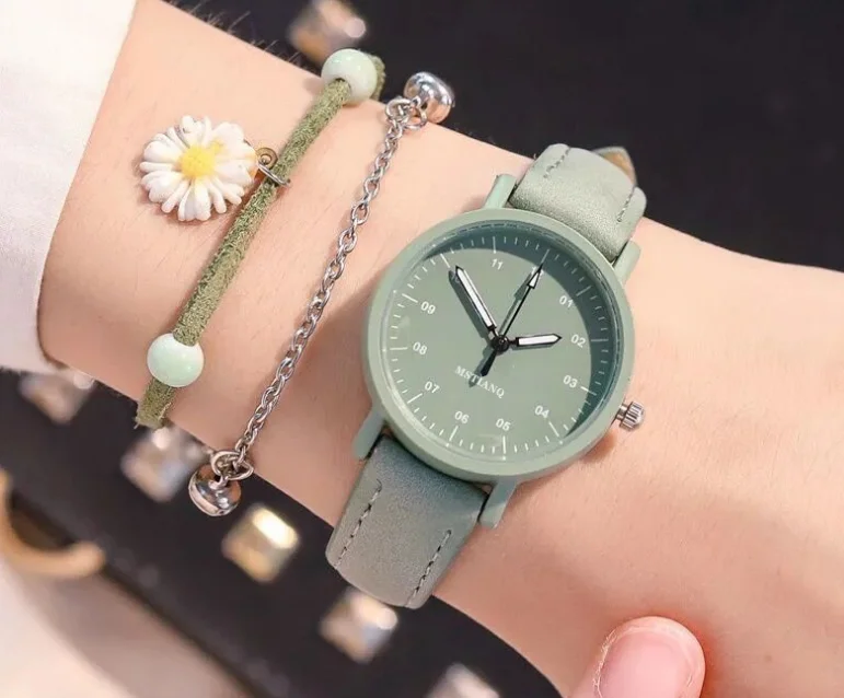 ins style quartz watch Korean version simple temperament with secondary school small fresh mori casual fashion