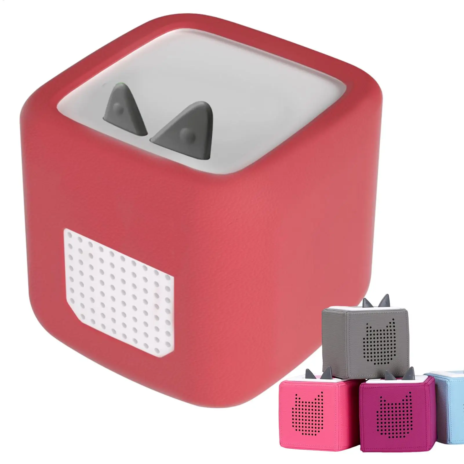 

Indoor Speakers Covers Silicone Non-Slip Protection Case Liquid Silicone Speaker Case for Family Friends Adults Men Women Home