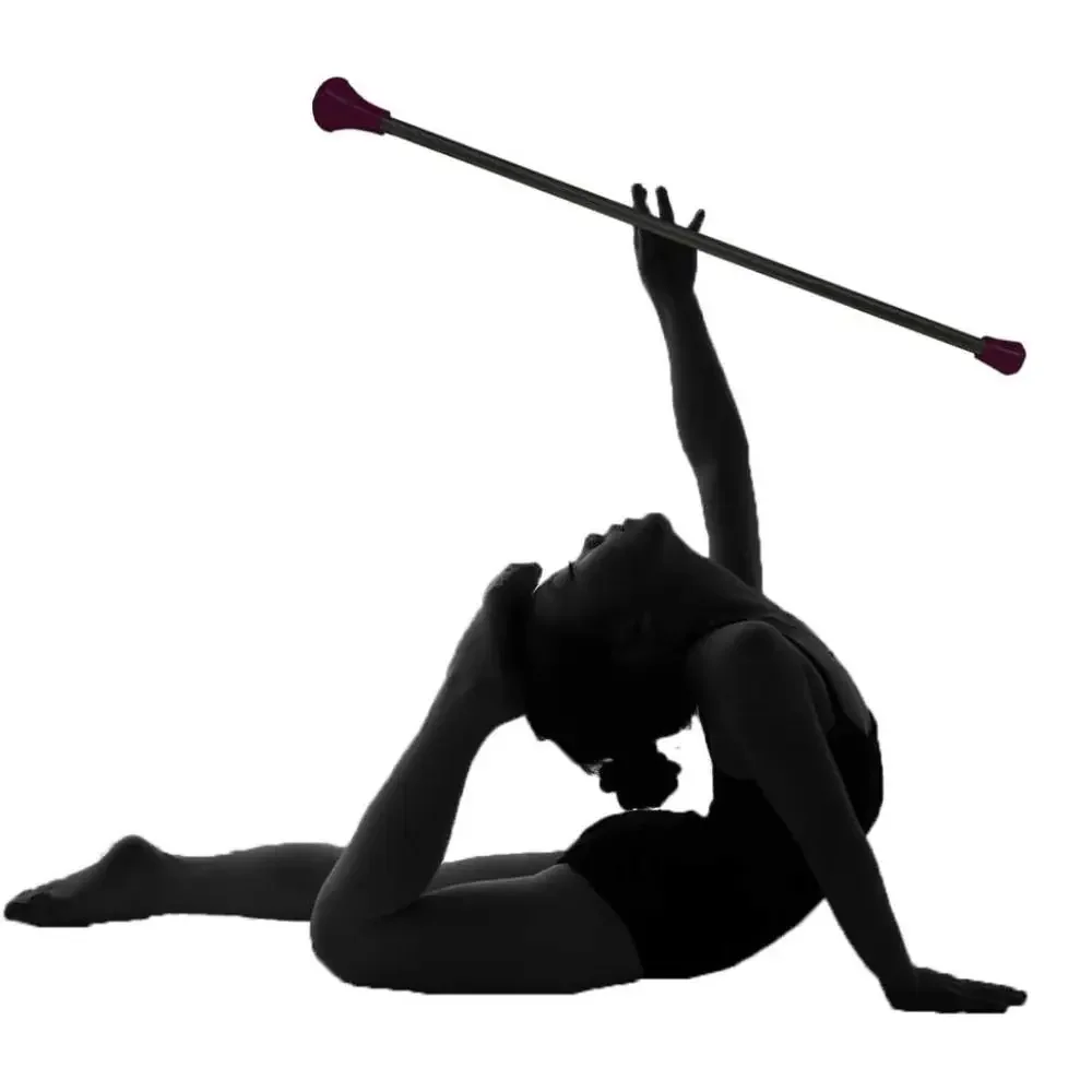 Random Color Stainless Steel Marching Baton Balanced Lightweight Twirling Baton Professional Ribbon Baton Performance Arts view 5