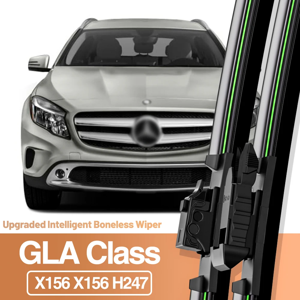 2pcs For Mercedes Benz GLA Class X156 X156 H247 2013-2023 Front Windshield Wiper Blades Accessories Windscreen Window