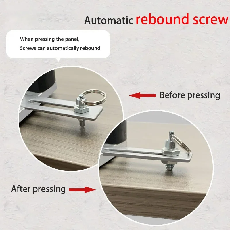 Professional Carpentry Tools Slotting Mini Portable Automatic Spring Slotting Milling Cutter Locating Rack Wardrobe Connection