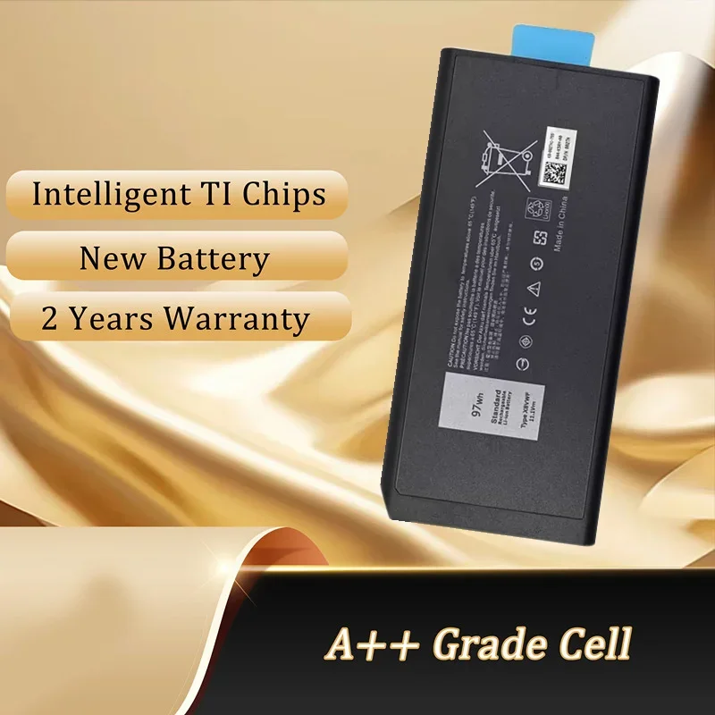 

X8VWF Аккумулятор для ноутбука Dell Latitude 14, прочный 5404 5414 E5404 Extreme 7404 7414 E7404 серии 4XKN5 DKNKD P45G P46G 65 Втч 97 Втч