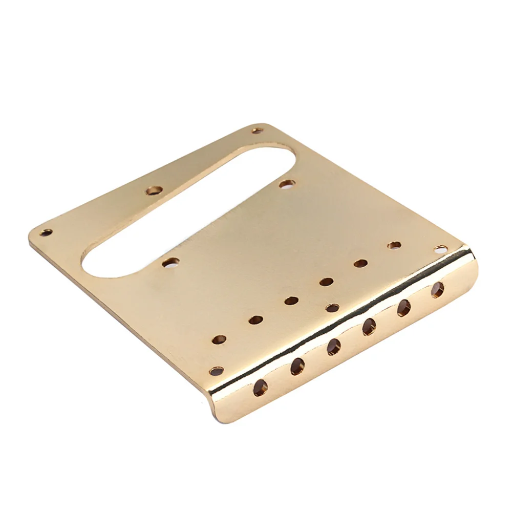 

Single-Sided Plate 98Mm Chrome Steel For String-Through- Replacement Part Bridge For