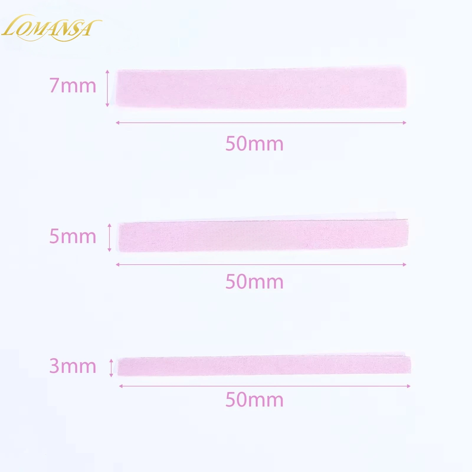 Lomansa 1000Pcs Lash Lift Perm Paper Lash Lift Ribbons Disposable Lash Lifting Paper Strips Eyelash Ribbon Compensators Tool