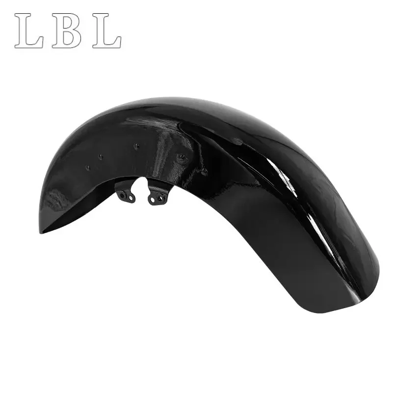 Motorcycle glossy black front fender fit for harley touring road glide 15-22