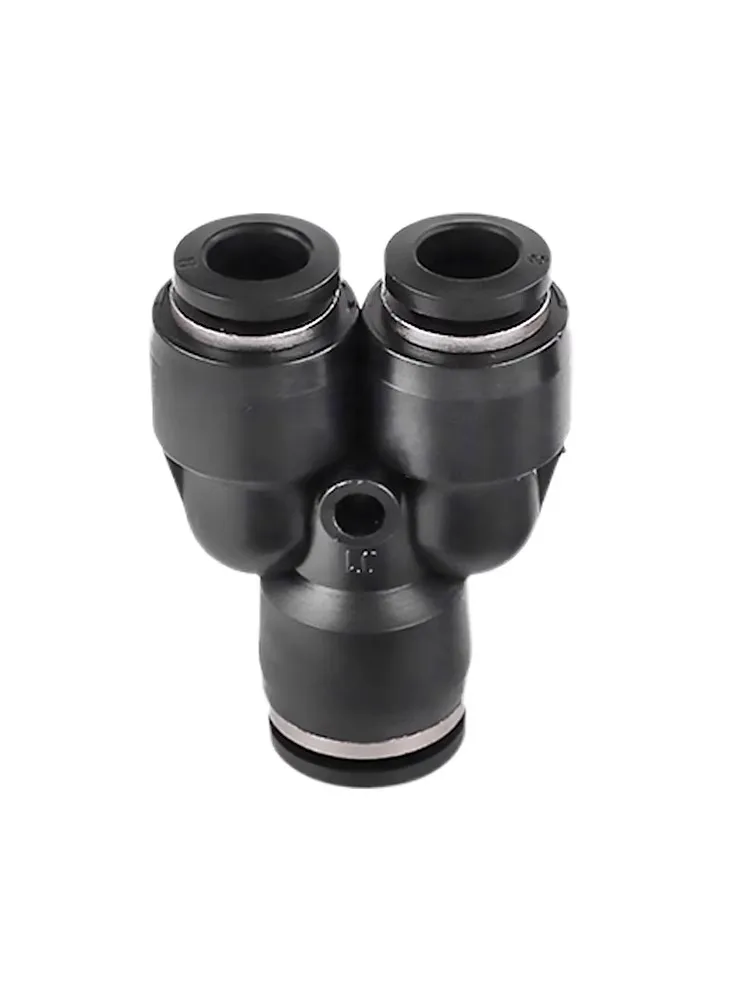 Xingchen 공압 기관 커넥터 동일 직경 감소 직경 Y 티 PY4/6/8/10/12/PW6 - 4-4/8 - 6 - 6