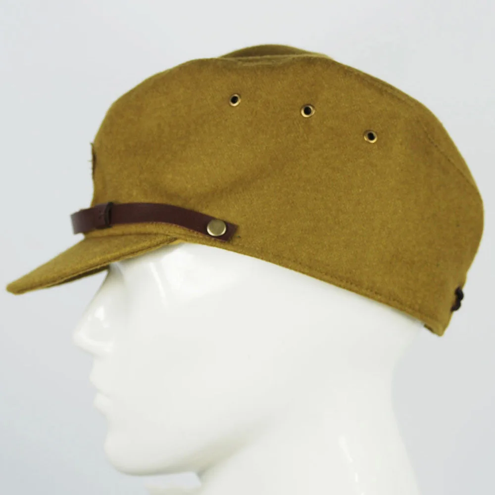 Gorra de lana de campo de oficial IJA del ejército japonés de la Segunda Guerra Mundial