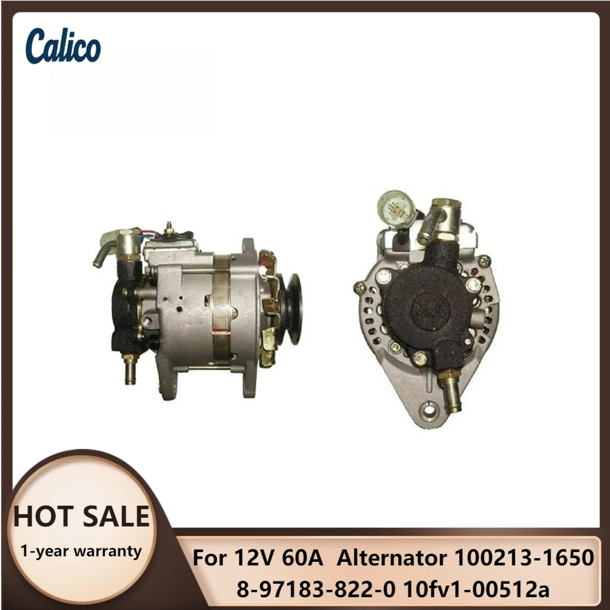 

The Ultimate Details Are Suitable for 12V 60A Alternator 100213-1650 8-97183-822-0 10fv1-00512a