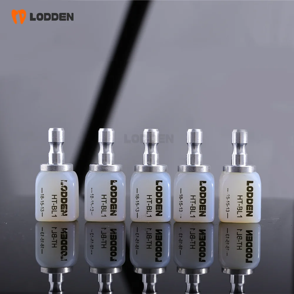 Lodden C14 HT Reines Kristall-Bernstein-Lithiumdisilikat-Glaskeramikblock CAD CAM Dentallabor-Material für Veneer-Restaurierungen – Detail 7