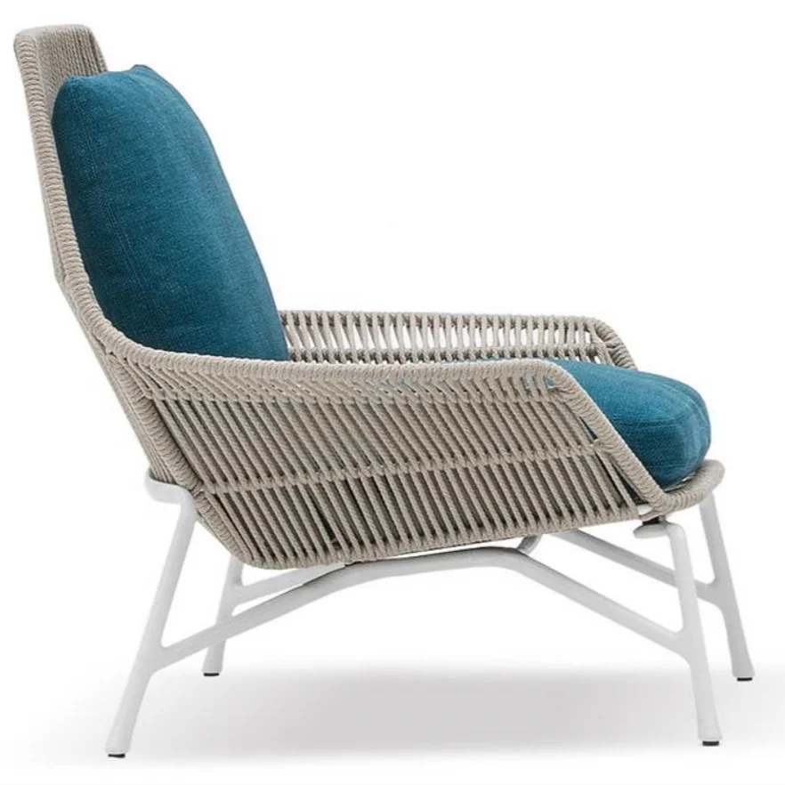 

Fashion Design Lounge Chair Garden Outdoor Chair Furniture Rope Lounge