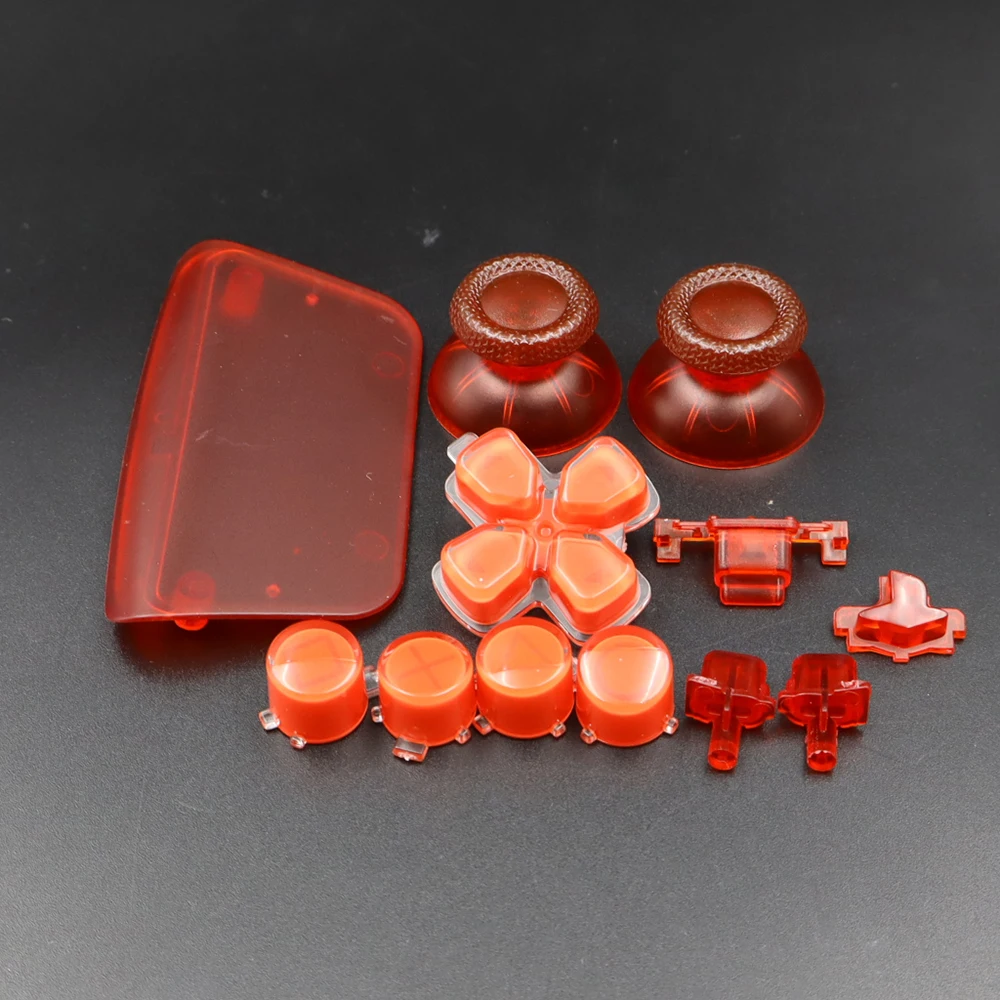 Para ps5 jogo alça de substituição diy botão colorido controlador polegar vara analógico kit reparo para controlador ps5