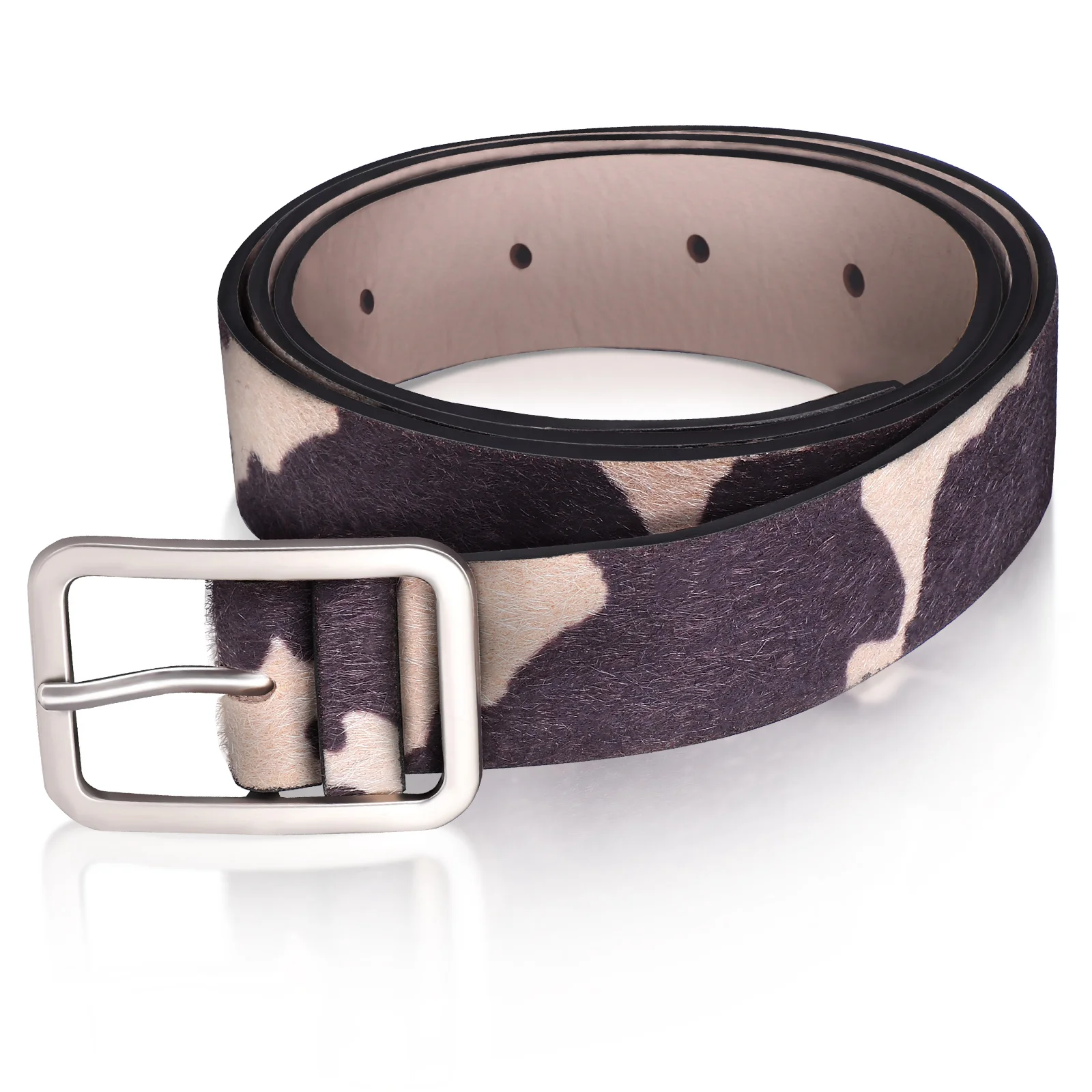 Print Belt Adjustable For Western Womens Belts Women Western Style Animal Print Waist Band Belt For Jeans Pants Accessory