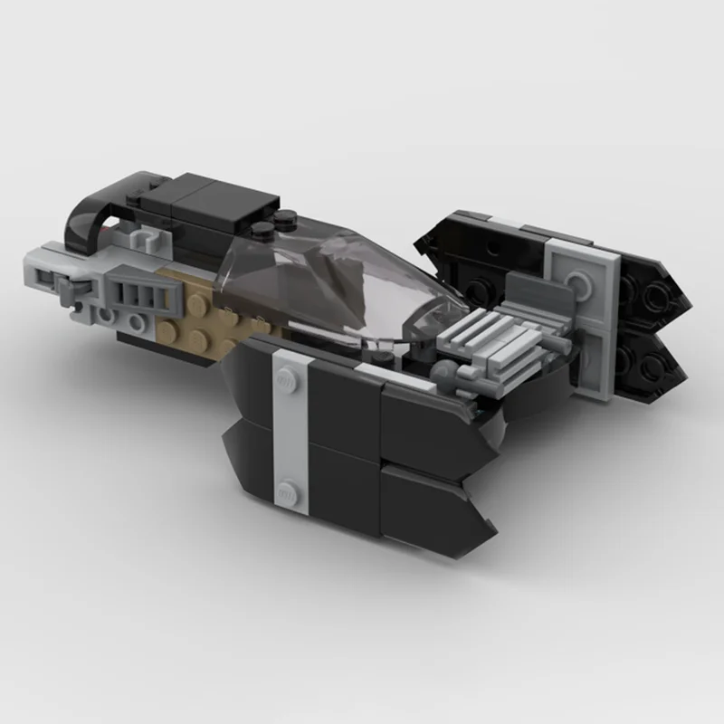 105 قطعة MOC ليلة تروبر ستارفايتر ستار معركة نموذج اللبنات العمارة فكرة لعبة هدايا عيد الميلاد الطوب التعليم