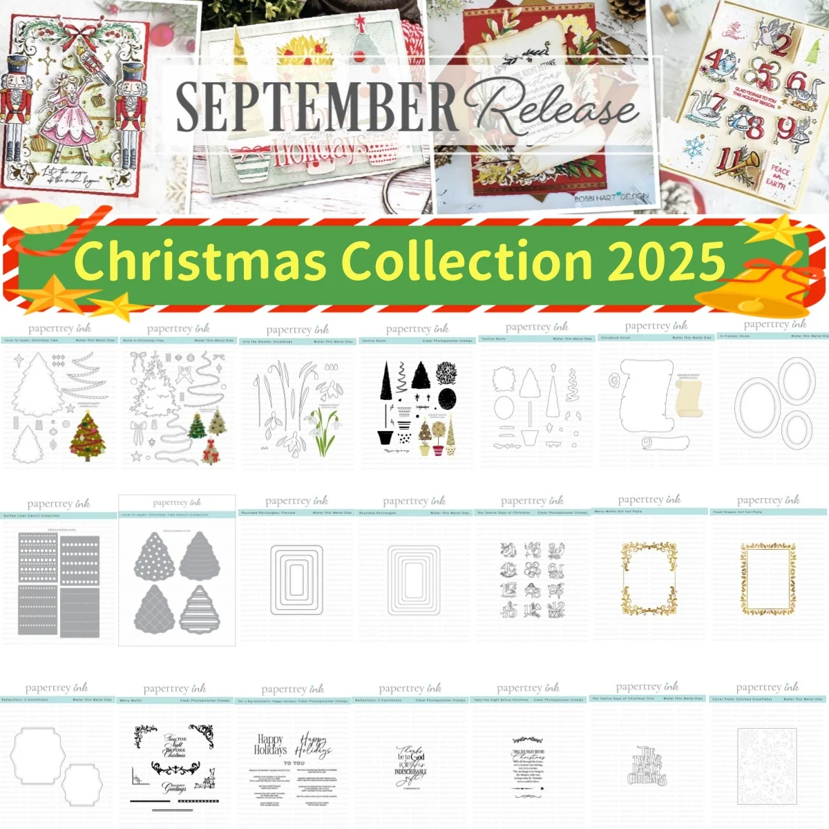 

Christmas Tree Metal Cutting Dies Clear Stamps Stencil Hot Foil For DIY Scrapbook Diary Decoration Embossing Cut Template Make