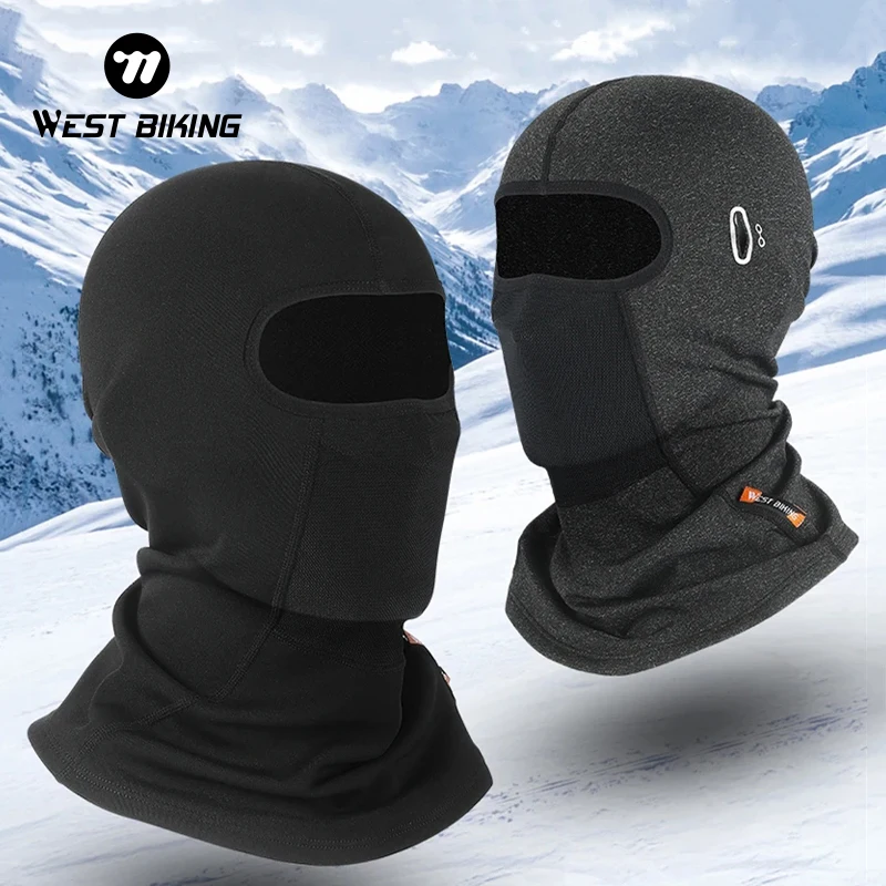 WEST RADFAHREN 2 Teile/los Winter Radfahren Balaclava Motorrad Fahrrad Helm Liner Caps Fleece Thermische Winddicht Sport Ski Maske