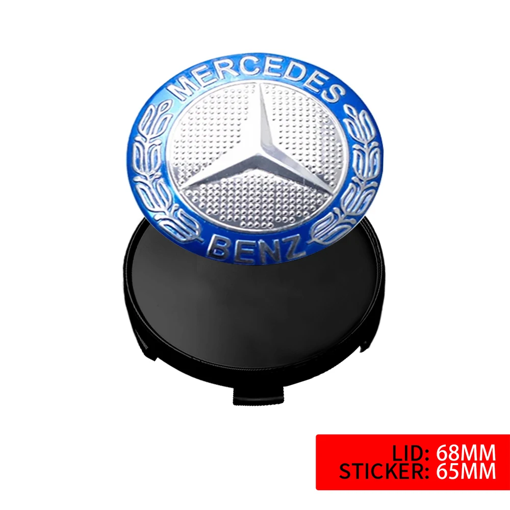 60/63/68mm Car Styling Wheel Center Covers Hub Caps Replacement Auto Emblem Cover For Mercedes Benz AMG CLS400 C300 E250 GLA200