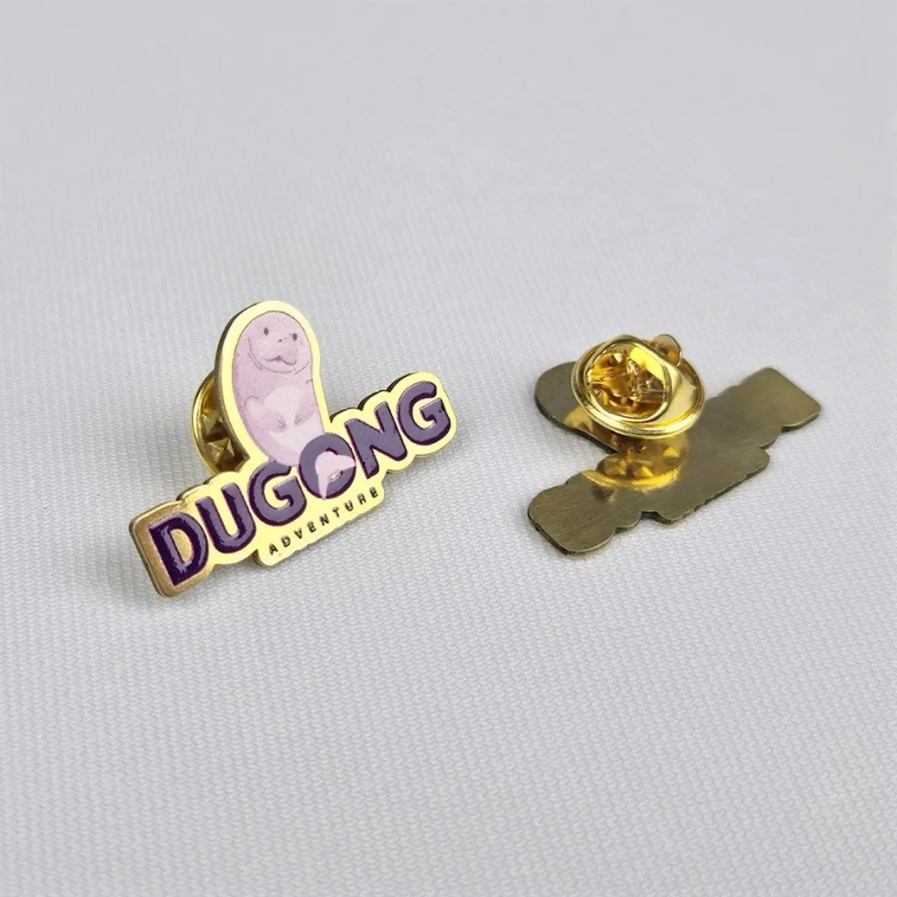 Custom LOGO Picture Graphics Brooches Pins Personalized Stainless Steel Colors Brooch Family Crest Lapel Pin Jewelry Women Men