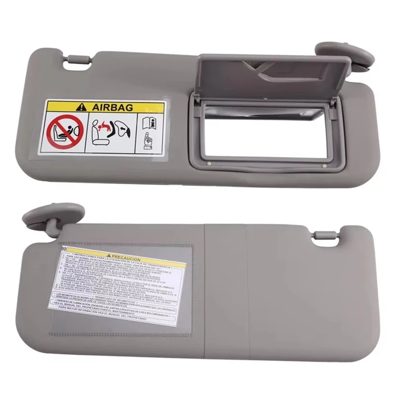 Super Sale 74320-0KB00-C0 74310-0KC30-C0 Car Side Sun Visor Gray for Toyota Hilux Revo Rocco 2WD 4WD 2015-2022 Left