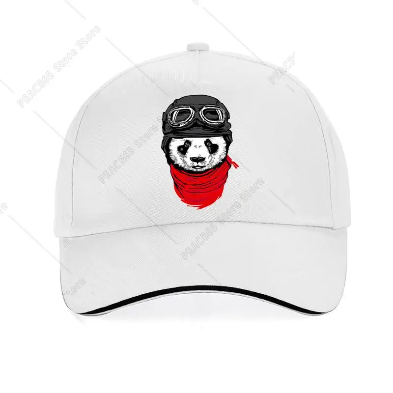 

Fashion Animal Panda Baseball Cap Men Women Adjustable Hip Hop Hat Male Female Cute Panda Snapback Hat Bone