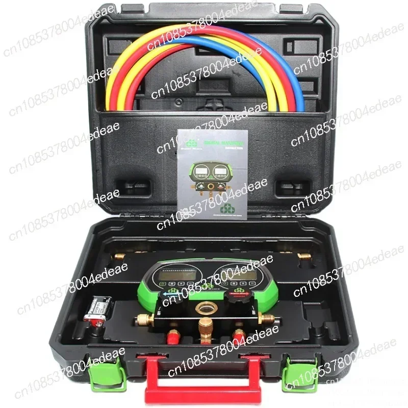 Air conditioning cold storage car fluoride pressure gauge plus liquid fluoride, maintenance electronic refrigerant meter group