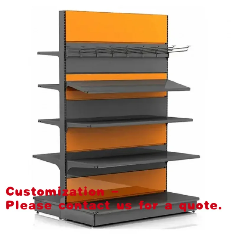 custom.Supermarket Convenience Store Grocery Shop Commercial Retail Display Gondola Shelf Rack Shelving