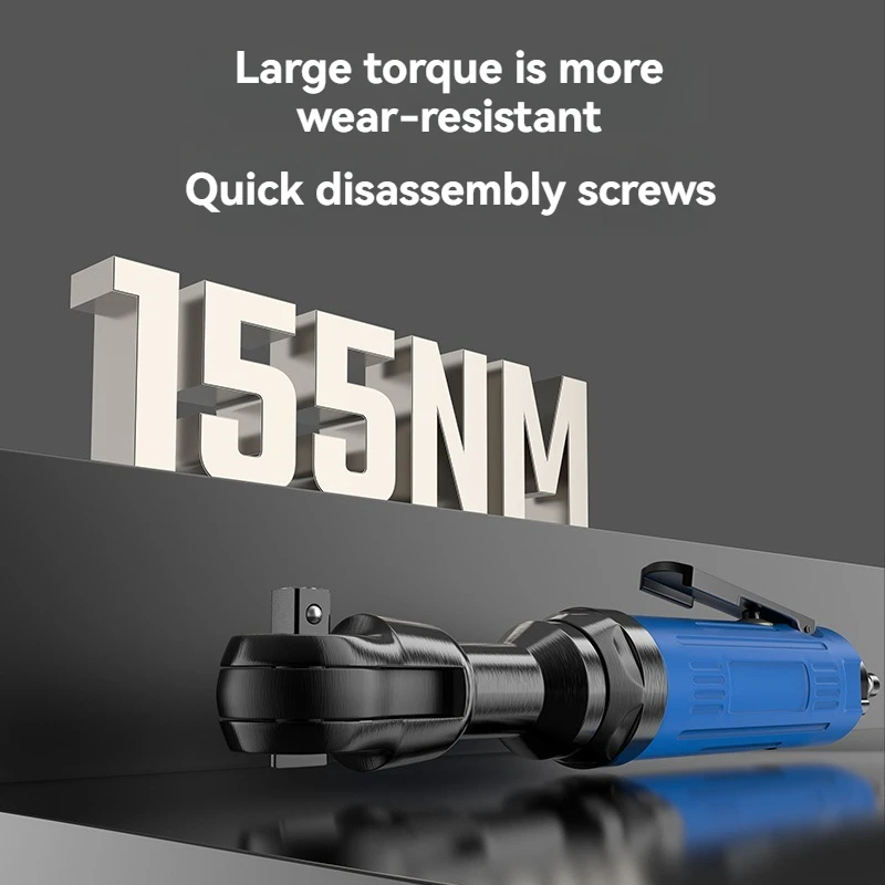 Pneumatic Ratchet Wrench Torque Drive Wrench Small Air Gun Electric Tool Stage Installation Pipeline Scaffolding Installation