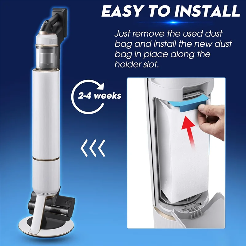 ABLE-piezas de repuesto compatibles con aspiradora de varilla inalámbrica Jet a medida, bolsas de vacío, filtro de vacío