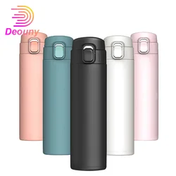 350ml/500ml Stainless Steel Thermos Bottle Portable Vacuum Flask Insulated Water Bottle BPA Free Food Thermos Travel Coffee Mug