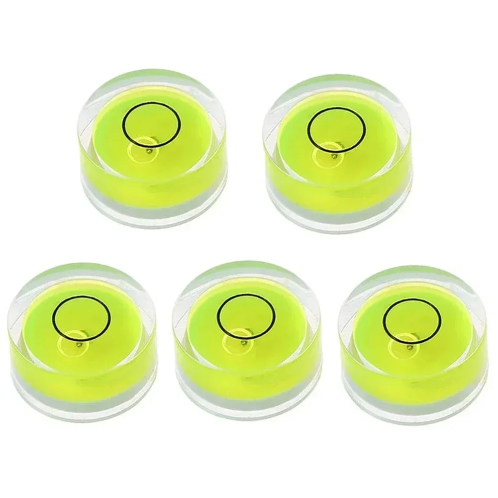 5pcs Round Bubble Level For Spirit Level For BULLSEYE Level Measurement Instrument Mini Level Bubble Circular Level New