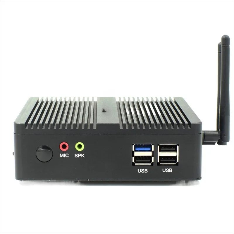 Mini small host micro computer, server low power consumption, embedded industrial control computer