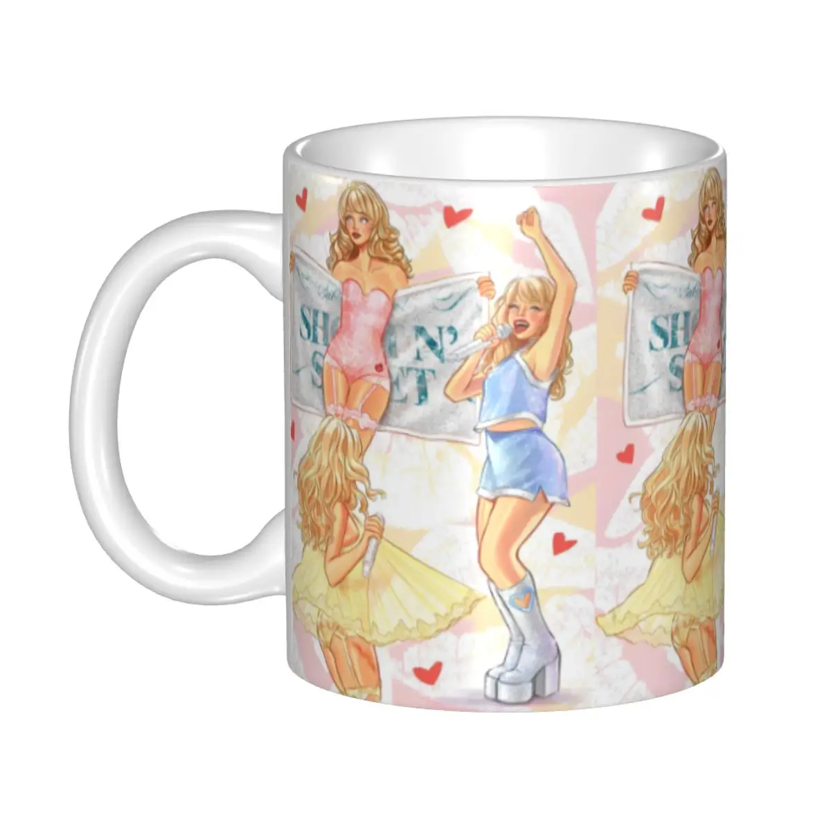 

Personalized S-Sabrina Carpenter Coffee Mugs DIY Ceramic Milk Tea Mug Cup