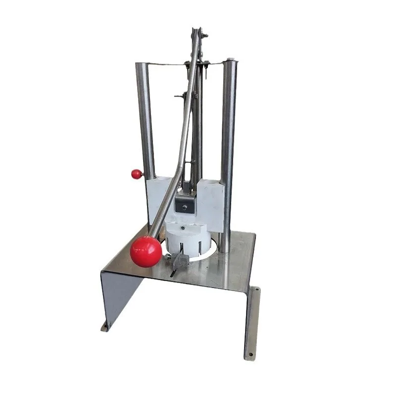 Pineapple peeling and poking machine, commercial stainless steel pineapple coring machine c