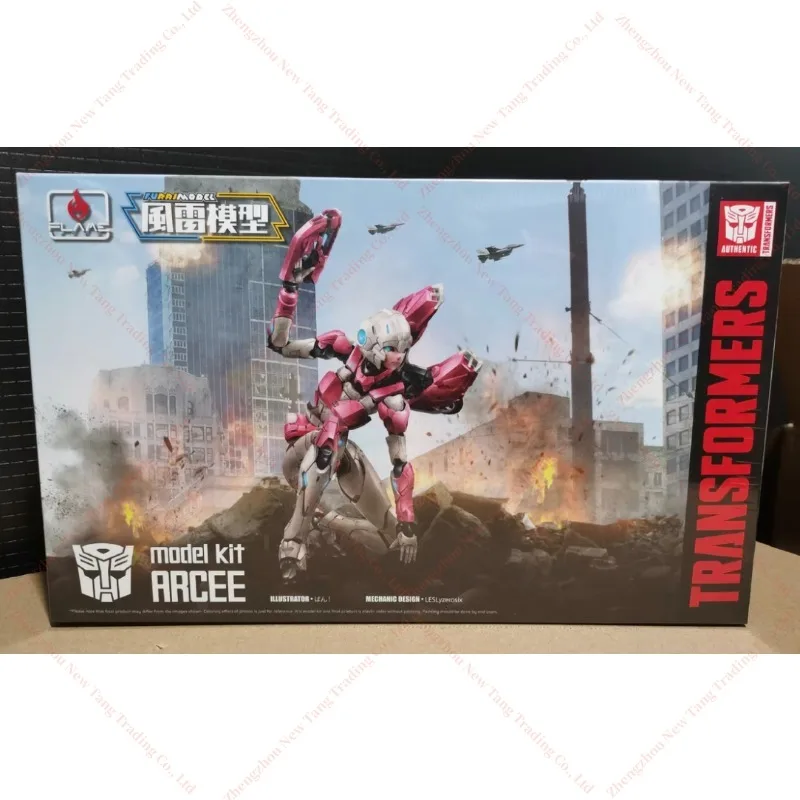 (متوفر) ألعاب الحارس الأصلية لهب فوراي نموذج التحول Arcee الجمعية أطقم منمذجة شخصيات الحركة لعبة جمع الهدايا