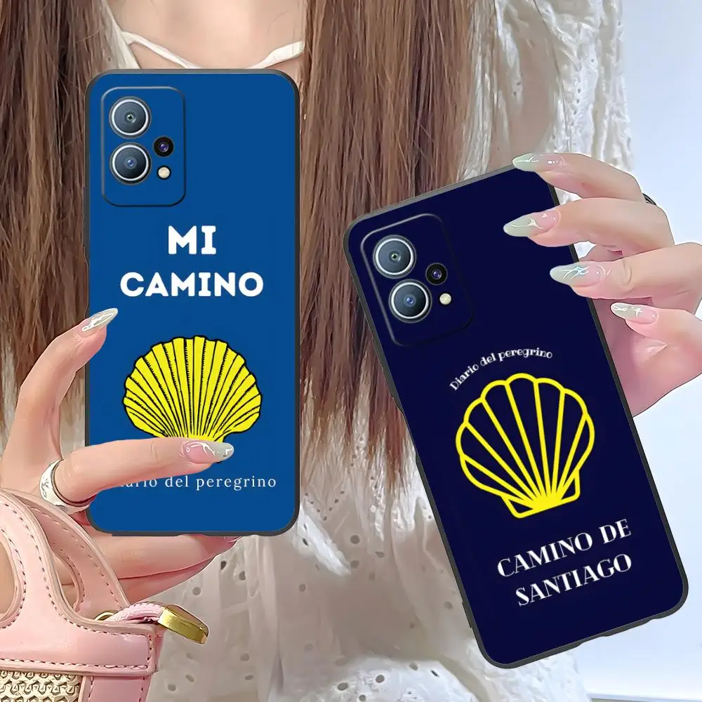 

Camino de Santiago Mobile Phone Case for Huawei P60 P50 P40 P30 P20 P10 P9 P8 Pro Lite Plus Colorful Printing Cover Luxury Cover