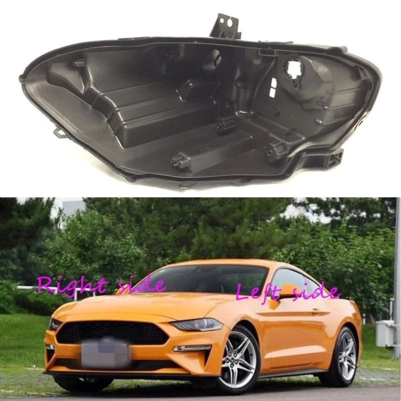 

Headlight Base for Ford Mustang 2018 2019 2020 Headlamp House Car Rear Base Front Auto Headlight Back House